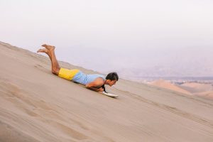 sand boarding in Ica